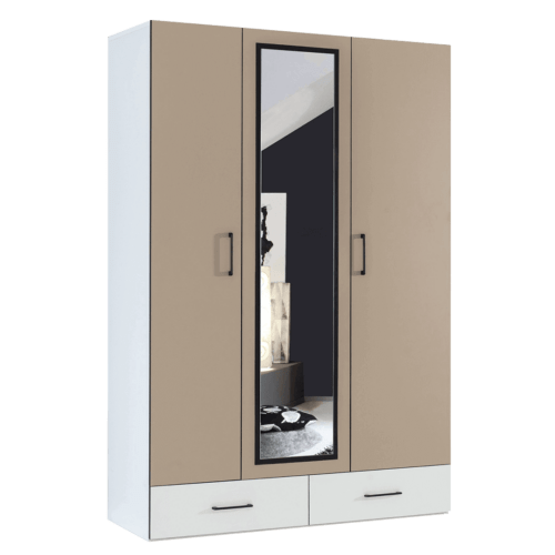 Lit escamotable luxul | armoire 3 portes avec penderie