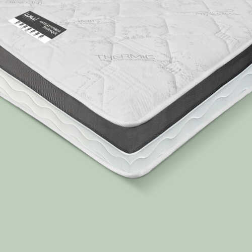 Lit escamotable luxul | matelas hybride thermique 003