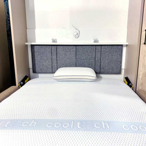 Lit escamotable luxul | matelas cooltech confort avec lit escamotable